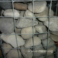 Gabion Stone مملوءة لوحة سلك سور سور